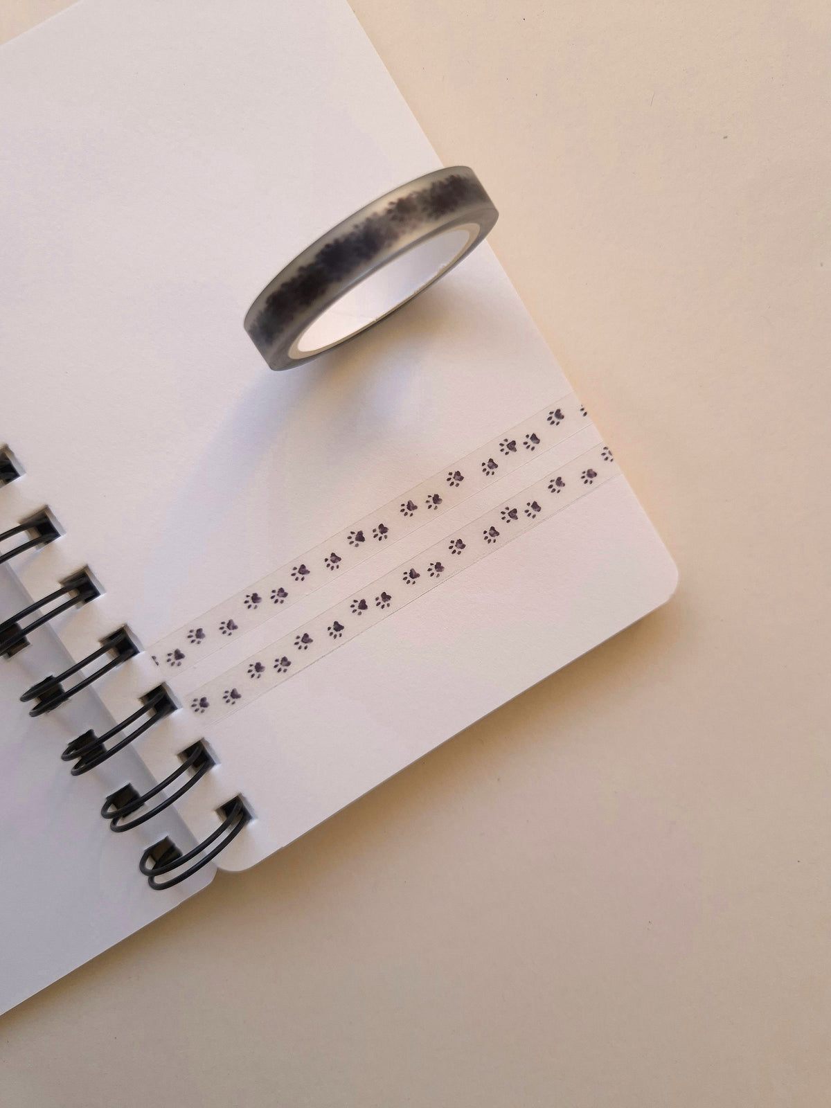 Mind Wave Footprint 7 mm clear tape application detail