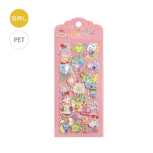 BGM IRIDE Series 4 Colors of Life clear stickers package