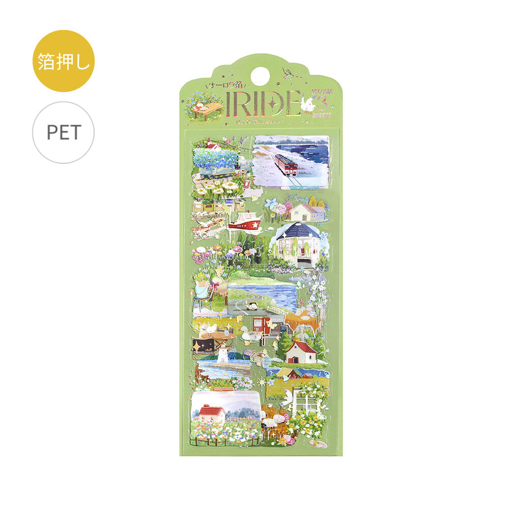 BGM IRIDE Series 4 Clear Stickers – On a Trip packaging
