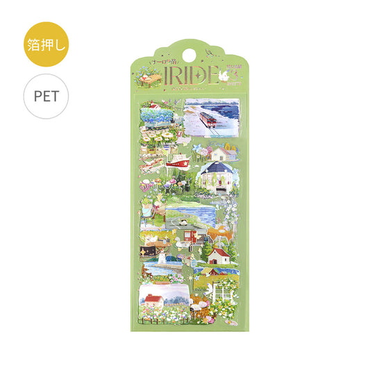 BGM IRIDE Series 4 Clear Stickers – On a Trip packaging