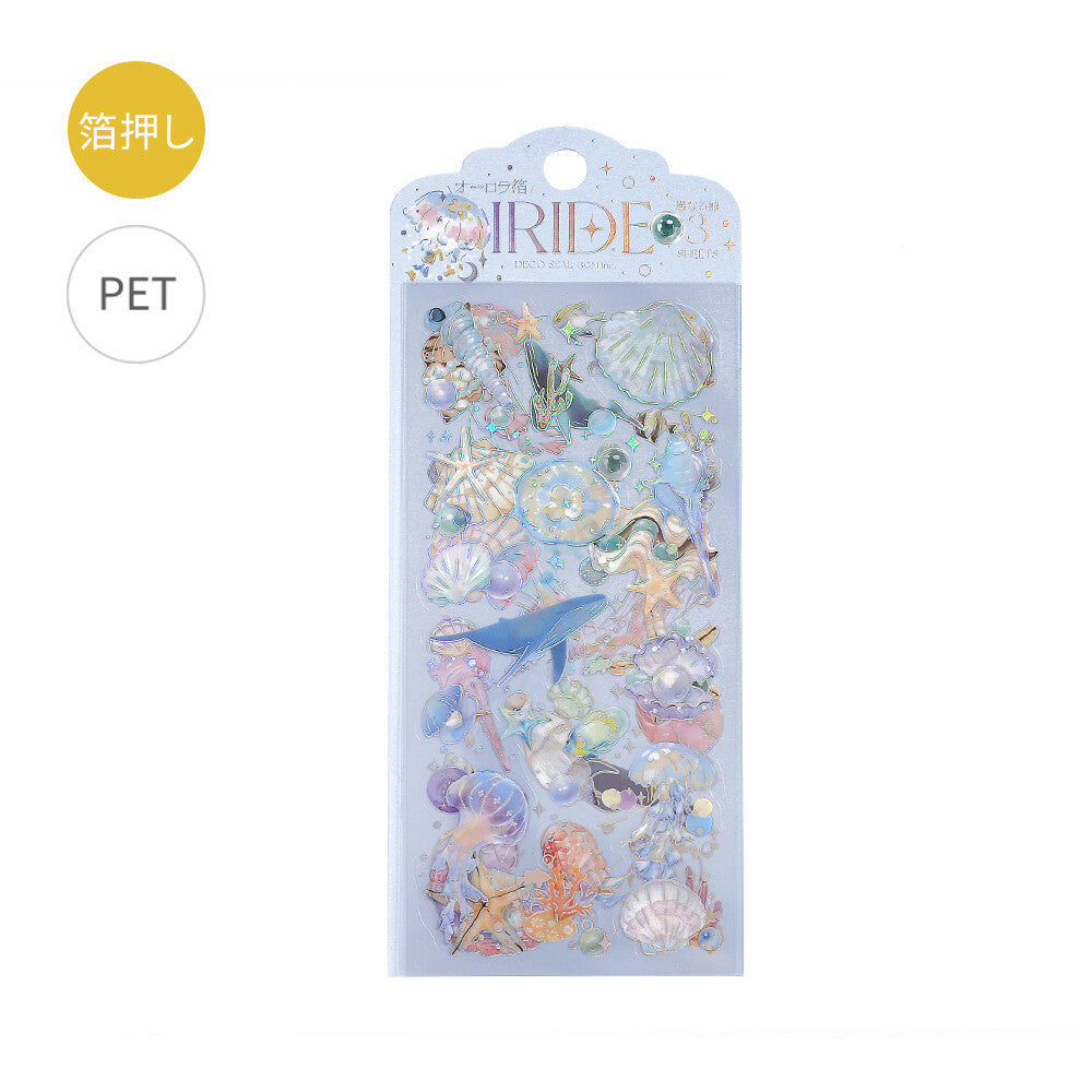 BGM IRIDE Vol.2 Clear Stickers – Ocean packaging