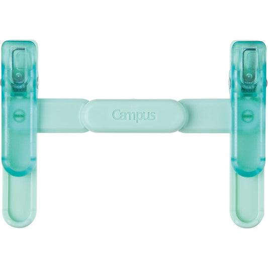 Kokuyo Campus Compact Portable Book Clip in Green