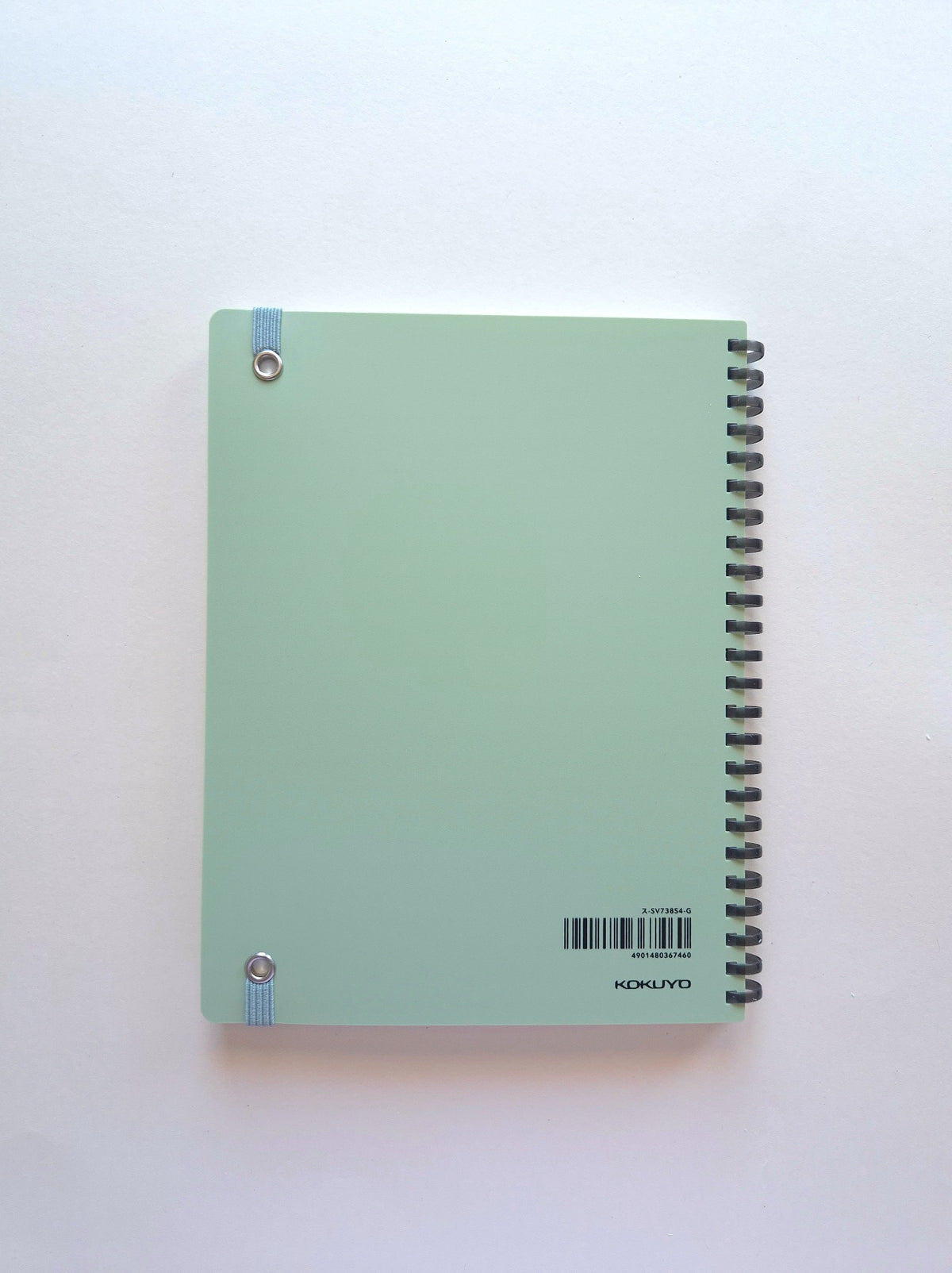 KOKUYO Sooofa Soft Ring Notebook A5 Green back cover