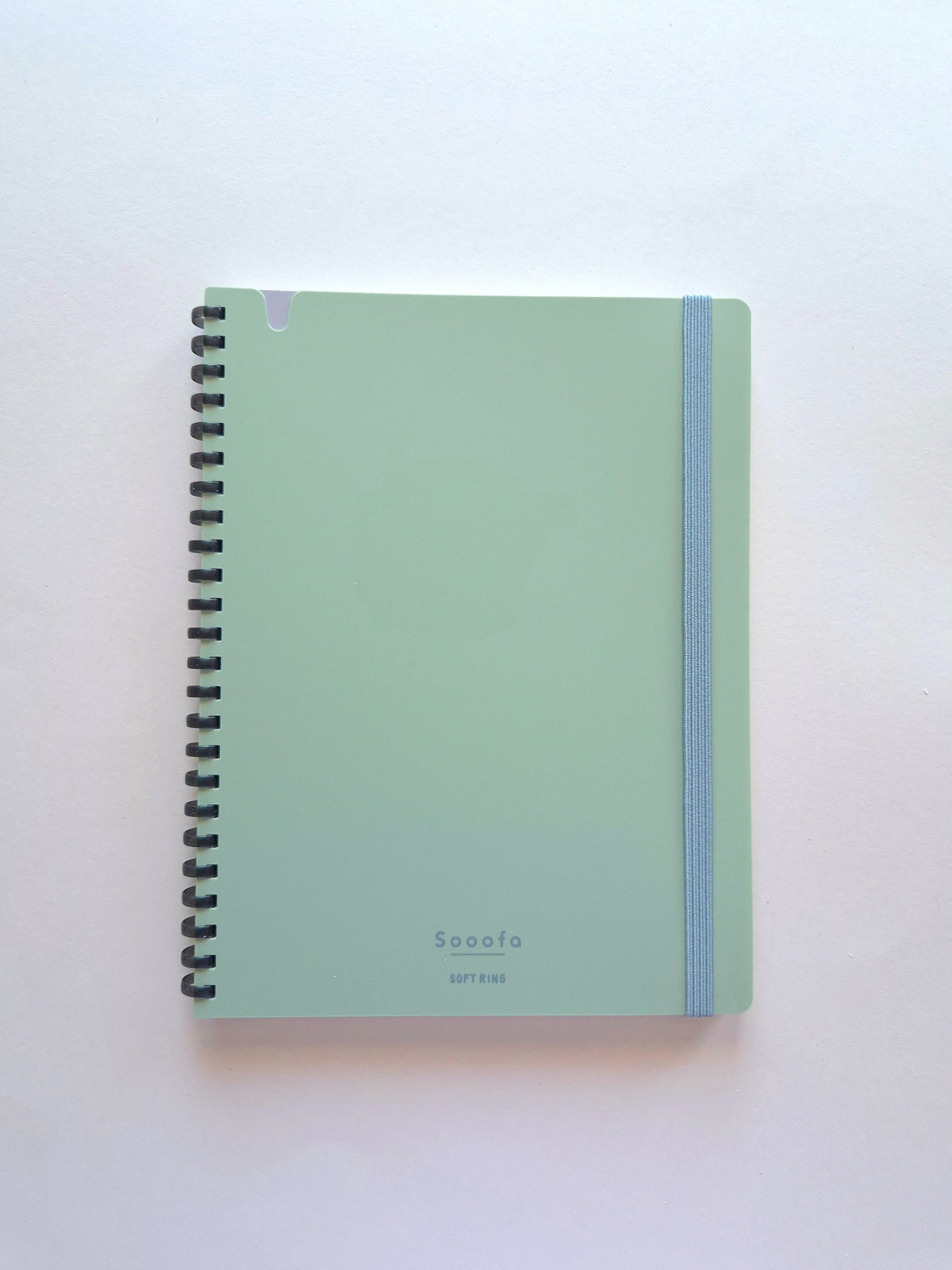 KOKUYO Sooofa Soft Ring Notebook A5 Green front cover