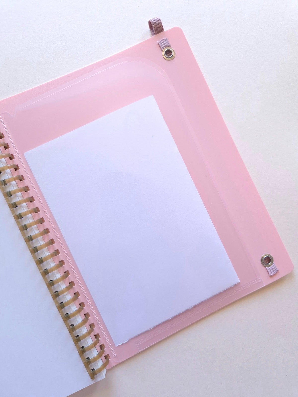 KOKUYO Sooofa Soft Ring Notebook clear inside pocket