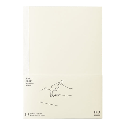 Midori MD Notebook A5 Blank in packaging