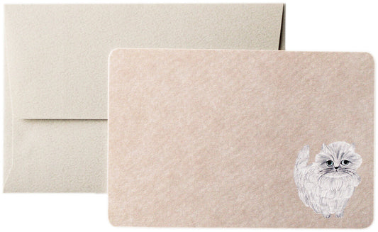 Miyuki Matsuo Cat Mini Card Set – Minette design with envelope